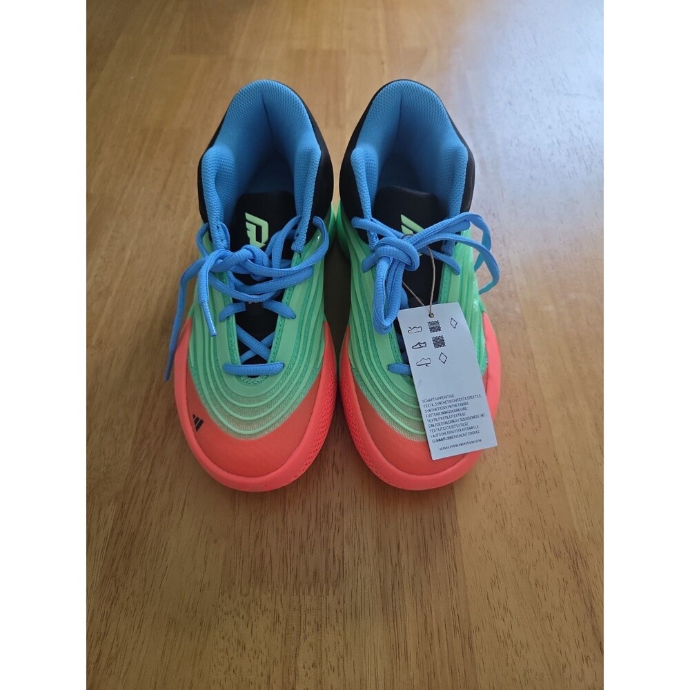 Size 4 - adidas Dame X Lime Burst